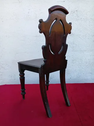 Silla Victoriana XIX caoba. REBAJADO!!