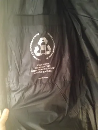 Plumas Michael Kors Negro Talla M