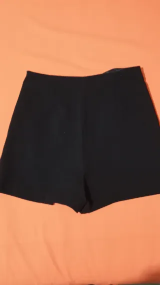 Gonna pantaloncino Zara nera XS