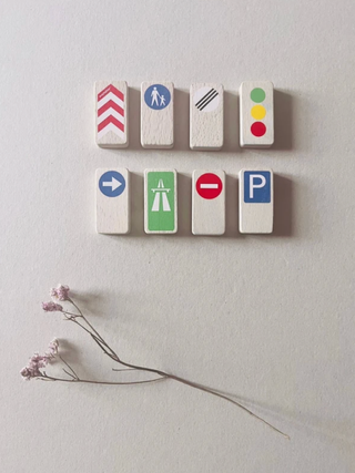 Waytoplay Señales de Tráfico (8 Piezas)