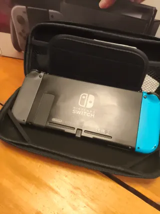 Nintendo Switch magica Azul y Gris