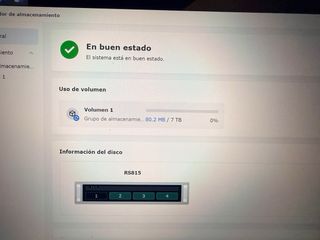 NAS Synology RS815RP+ Servidor + 3 HD WD Gold 4Tb