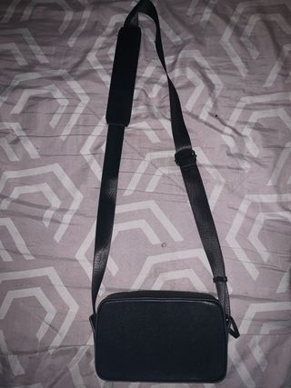 Bolso de Hombro Unisex Negro