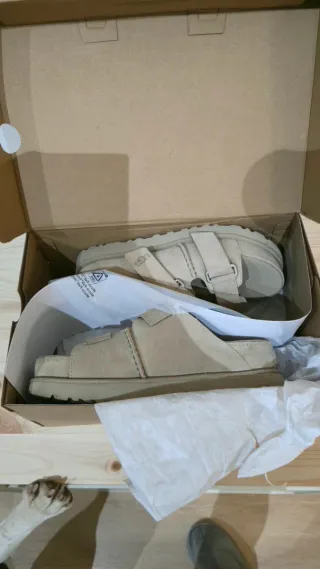 Sandalias UGG Ante Beige Talla 41=40