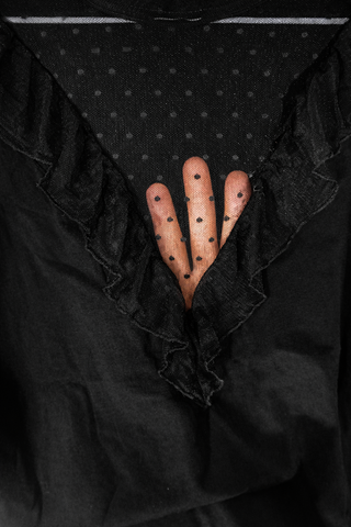 Maglia nera elegante Terranova L