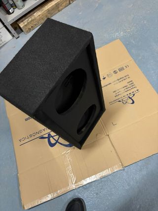 Caja Doble para Subwoofer 8 Pulgadas