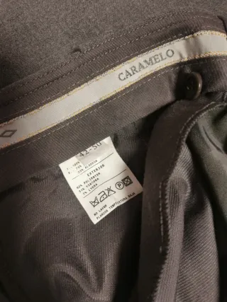 TRAJE CARAMELO GRIS MARENGO