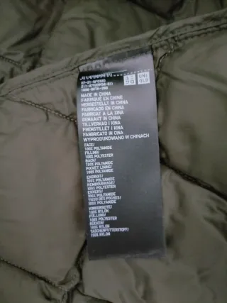 Parka Uniqlo Verde Talla XL