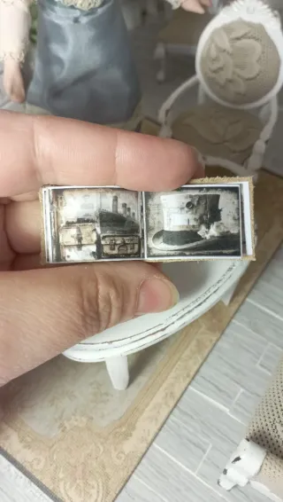 Libro miniatura Titanic 1:12 Pelle