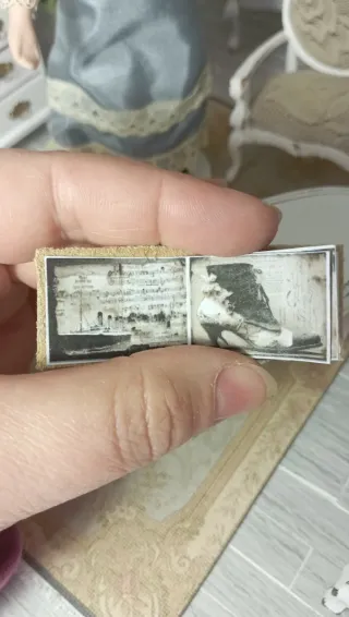 Libro miniatura Titanic 1:12 Pelle