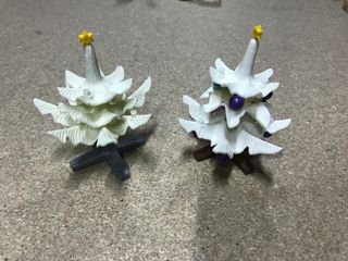 Playmobil Árboles de Navidad Blancos