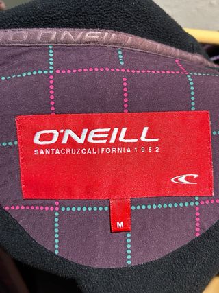 Chaqueta O'Neill Morada Cuadros