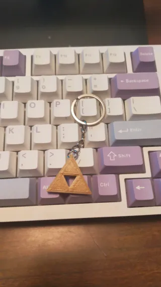 Llavero Trifuerza Zelda Nintendo