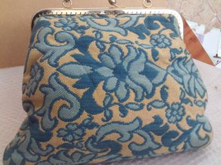 bolso estilo clutch vintage de fiesta bordado de f