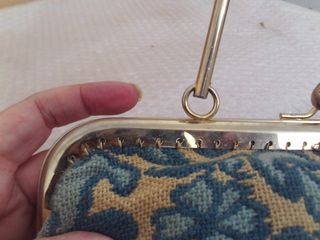 bolso estilo clutch vintage de fiesta bordado de f