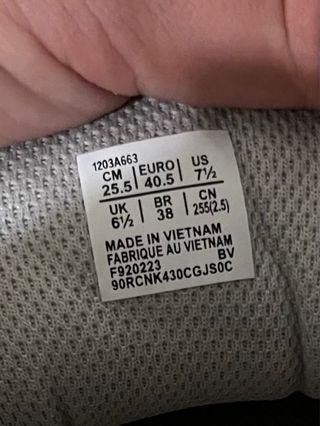 Asics GEL-NYC Talla 40.5 Gris/Blanco