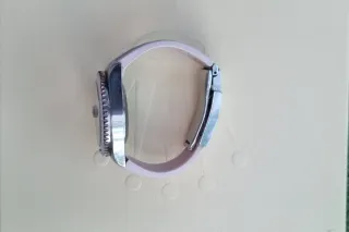 Rolex Reloj Rosa y Plateado