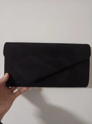 Bolso de mano negro mujer