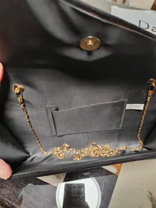 Bolso de mano negro mujer