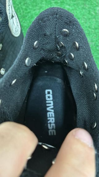 Converse All Star nere taglia 38