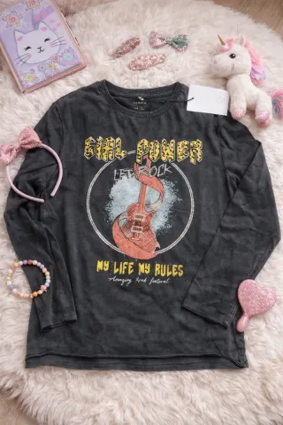 Camisola Girl Power 7/8 anos