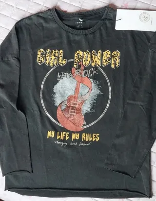 Camisola Girl Power 7/8 anos