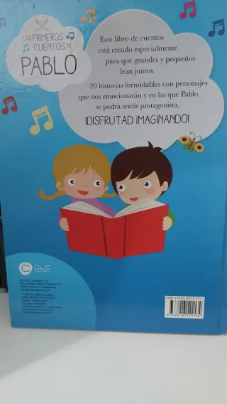 Los primeros cuentos de: PABLO (Spanish Edition)