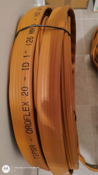 Manguera Plana Reforzada 26mm Toma Barcelona