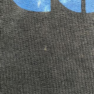 Felpa Asics blu con logo grande