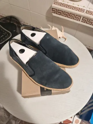 Zapatos Clarks Azul Marino Talla 43