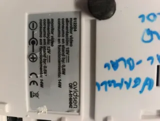 2 Interfonos Avidsen Vídeo 4 Hilos