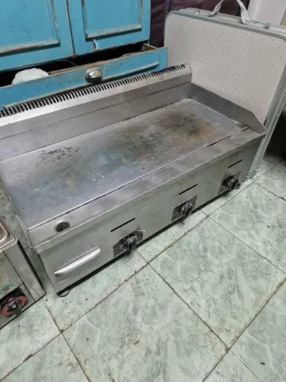 Plancha de gas profesional