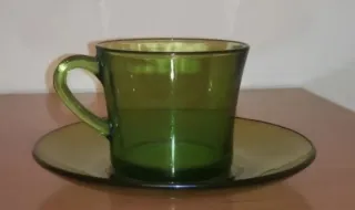 6 Juegos desayuno Duralex cristal verde