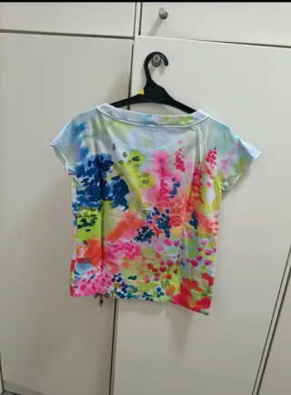 T-shirt donna multicolore