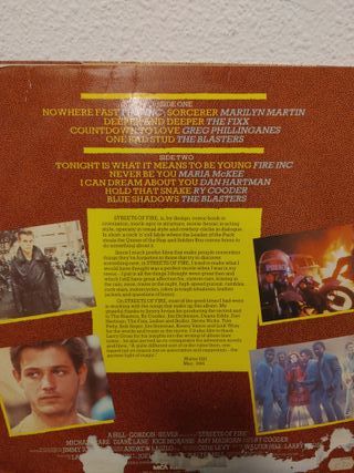 Vinilo LP Streets of Fire - Banda Sonora