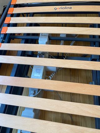 Cama ortopédica base de láminas