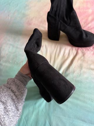 Botines Zara Tacón Plataforma Talla 41