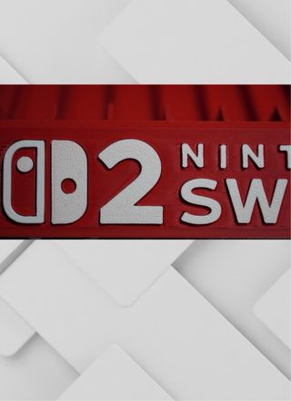 Soporte Tarjetas Nintendo Switch Rojo