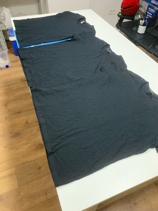 Lote 3 Camisetas chica Negras Talla XL