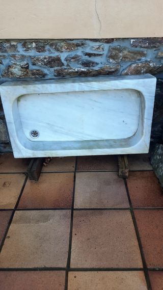 Fregadero de mármol macizo