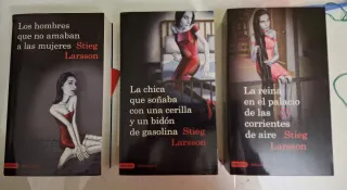 Libros Lote Millennium 1,2 y 3