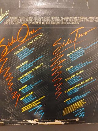 Vinilo LP Flashdance Banda Sonora Original