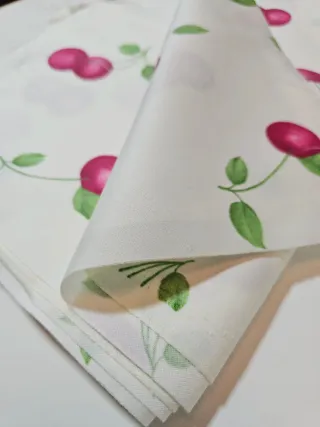 Pack 2 Telas Algodón y otra de Loneta Fina