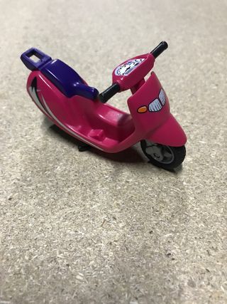Moto Playmobil rosa