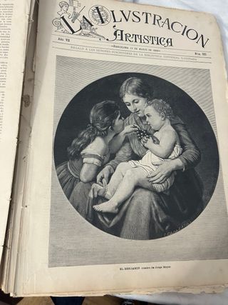 Láminas Tomo VII La Ilustración Artística 1888