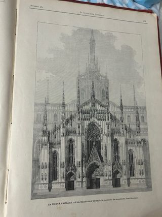 Láminas Tomo VII La Ilustración Artística 1888