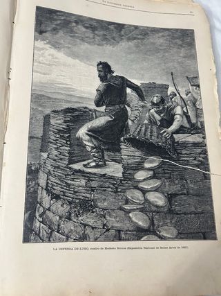 Láminas Tomo VII La Ilustración Artística 1888