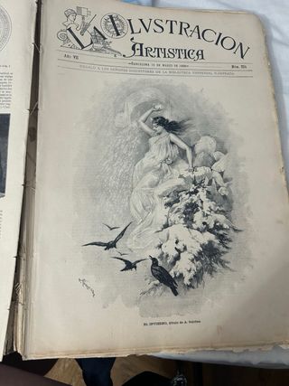 Láminas Tomo VII La Ilustración Artística 1888