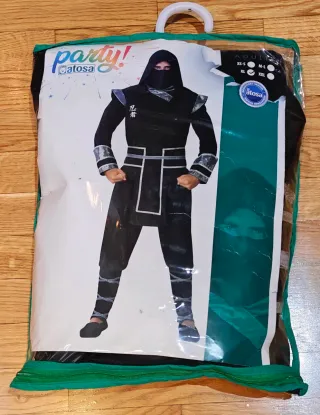Disfraz Ninja Guerrero Atosa Talla XL