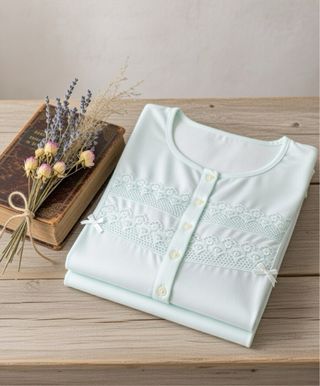 Camisón verde claro Arabesco Talla XXL